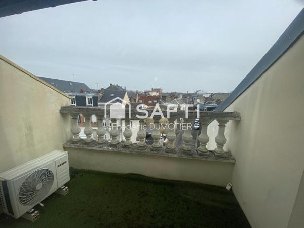 Appartement entièrement rénové avec 2 chambres et 1garage