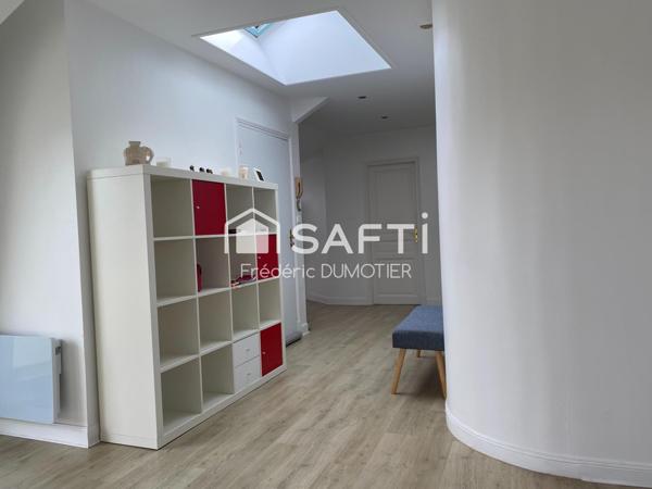 Appartement entièrement rénové avec 2 chambres et 1garage