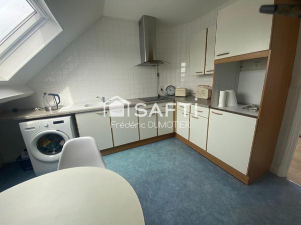 Appartement entièrement rénové avec 2 chambres et 1garage