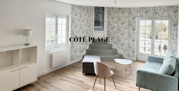 Vaux-sur-Mer (17640) T3 - Appartement de charme avec tourelle et balcon filant à VAUX SUR MER - AU PRIX 236.250 € HAI