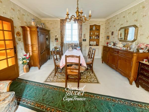 Maison en pierre 128 m² avec jardin et 2 garages à PRÉ-EN-PAIL