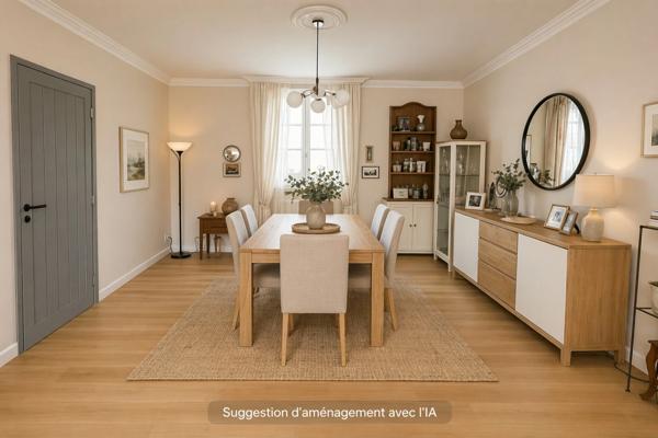 Maison en pierre 128 m² avec jardin et 2 garages à PRÉ-EN-PAIL