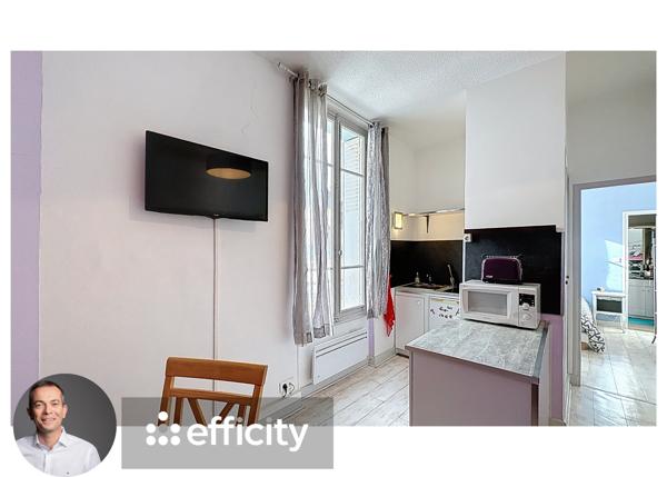 Appartement 2 pièces - 26 m² Exclusivité efficity