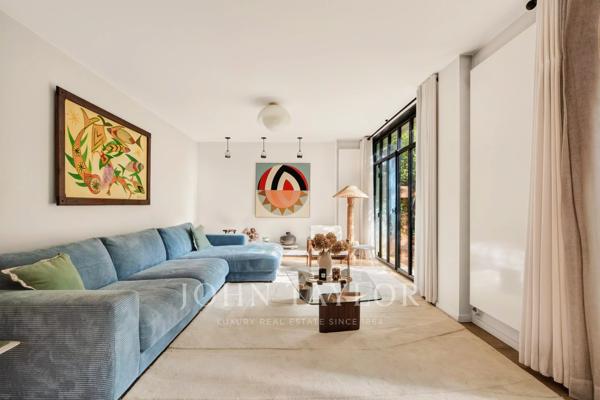 Paris 18 - Superbe maison avec jardin dans co-propriété haut-de-gamme