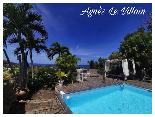 Maison Très Atypique Vue Mer avec Piscine + 2 Chambres d'Hôtes
