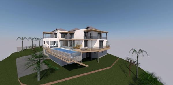 URGENT Magnifique terrain constructible avec vue mer éloignée de 2549 m²