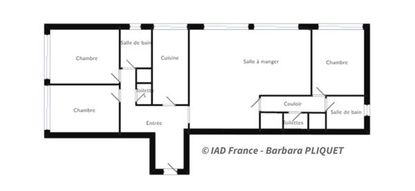 Appartement à vendre 5 pièces 91 m² Plaisir