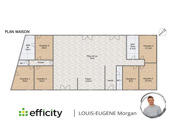 Maison 8 pièces - 158 m²