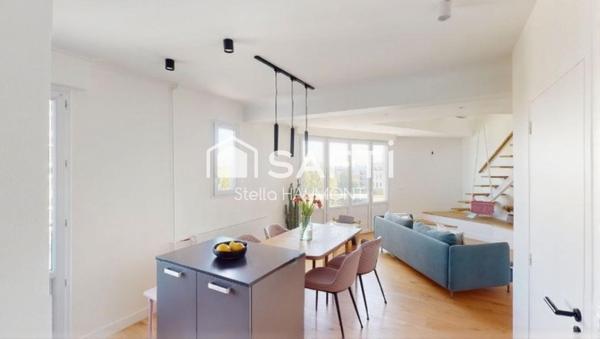 SUPERBE DUPLEX A BÉCON EN DERNIER ÉTAGE AVEC EXTÉRIEUR