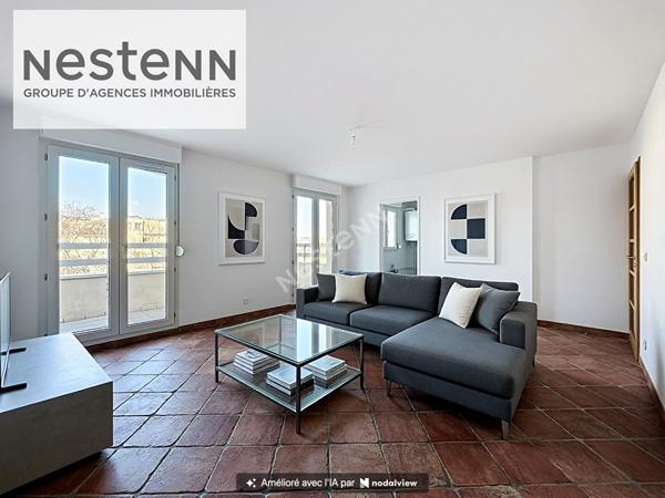 Appartement  4 pièces 84.31 m2 GARE SANNOIS LIGNE J PARIS DERNIER ETAGE DUPLEX 4 PIECES BALCON BOX CAVE AUCUN TRAVAUX