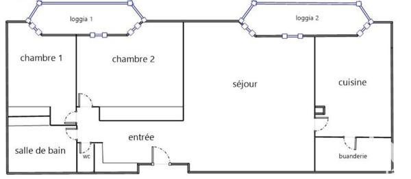 Appartement 4 pièces de 97 m² à Sanary-sur-Mer (83110)