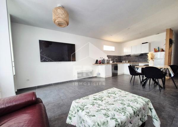 PLAIN PIED rénové, 3 chambres, garage, jardin - OIGNIES