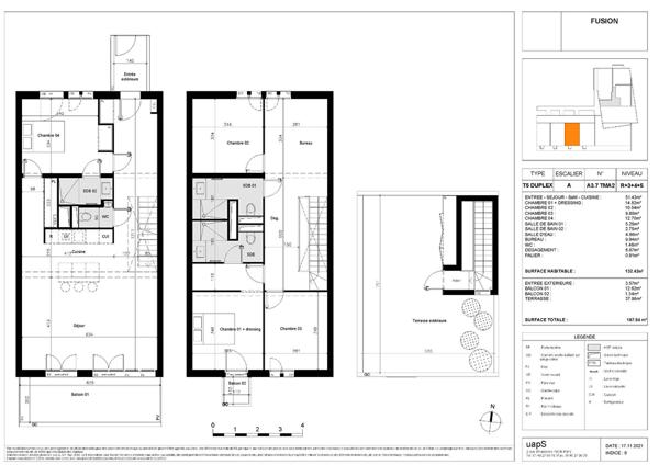 Appartement Vertou 4 pièces 82 m2