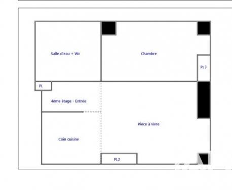 Location appartement 2 pièces 21 m² Créteil