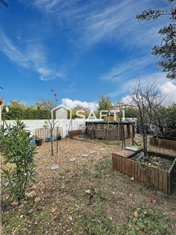 Villa de 90m2 sur 238m2 de jardin