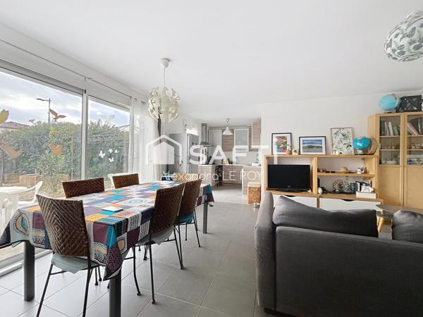 Villa de 90m2 sur 238m2 de jardin