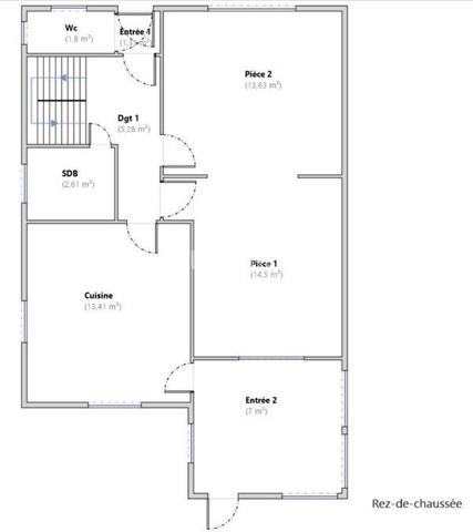 Maison au calme avec fort potentiel