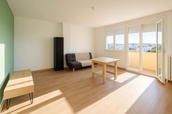 Appartement lumineux T3 traversant – 56,30 m² habitables + balcon