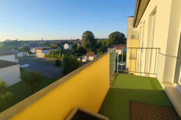 Appartement lumineux T3 traversant – 56,30 m² habitables + balcon