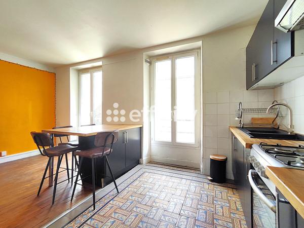 Appartement 2 pièces - 45 m² Exclusivité efficity
