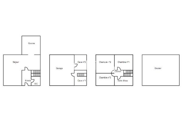 Maison
         5 pièces
        - 91 m² Exclusivité 289 000 € *