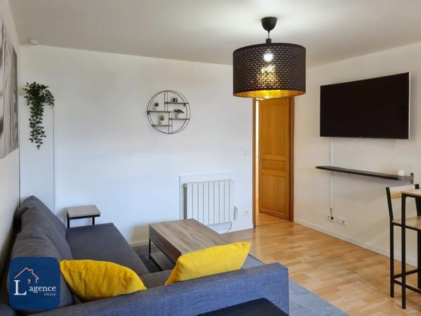 Apparement T2 de 44m² - Cave et place de parking privée