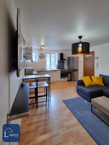 Apparement T2 de 44m² - Cave et place de parking privée