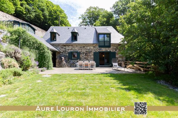 Saint-Lary-Soulan (65170) GRANGE AMENAGÉE EN GÎTE GRANDE CAPACITÉ SUR LA ROUTE DE L’ESPAGNE ET DES STATIONS (SAINT-LARY 5KM).