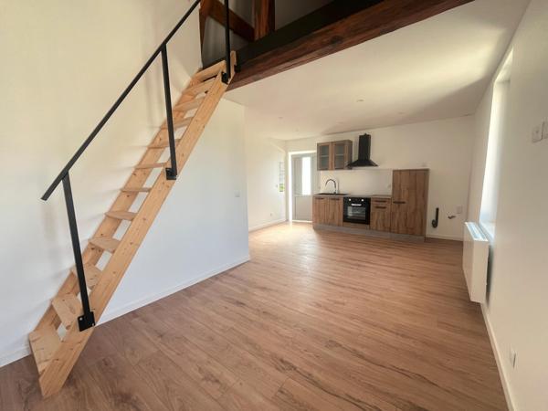 Superbe studio avec Mezzanine d'une superficie de 24,30m²