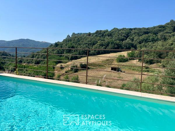 Propriété avec installation équestre dans une Ardèche préservée