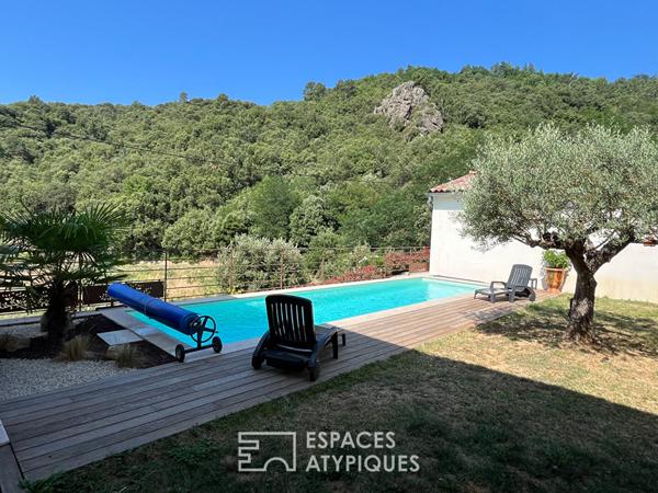 Propriété avec installation équestre dans une Ardèche préservée