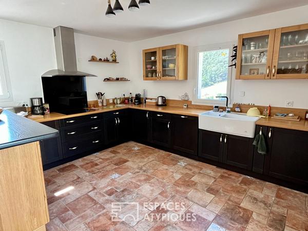 Propriété avec installation équestre dans une Ardèche préservée