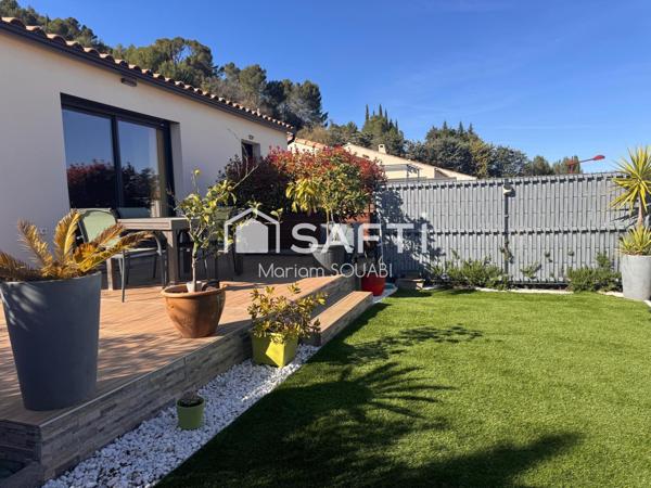 Villa 100m2, parcelle 400m2