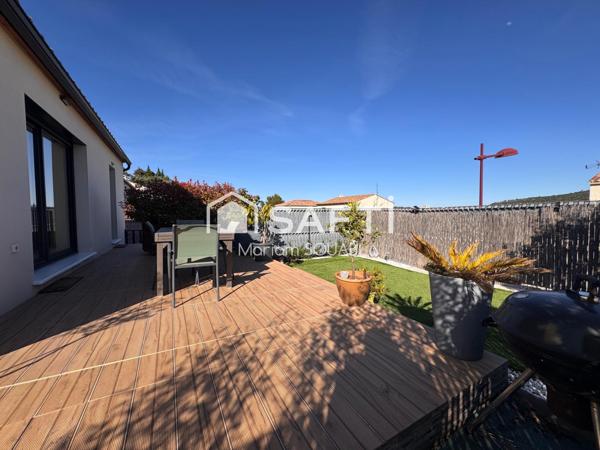 Villa 100m2, parcelle 400m2