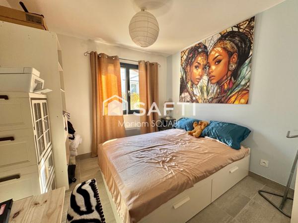 Villa 100m2, parcelle 400m2