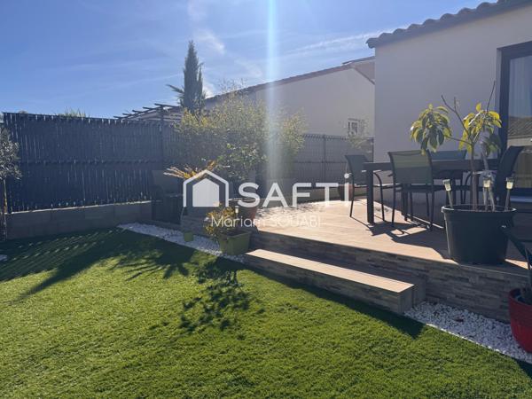 Villa 100m2, parcelle 400m2