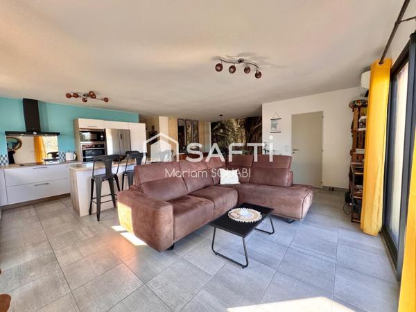 Villa 100m2, parcelle 400m2