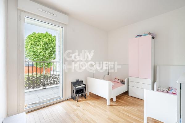 3 PIÈCES 62.50 M² AVEC TERRASSE, BALCON, PARKING. RARE A BOIS COLOMBES