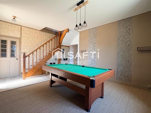 DIGOIN – Une maison familiale aux grands volumes avec 5 chambres.