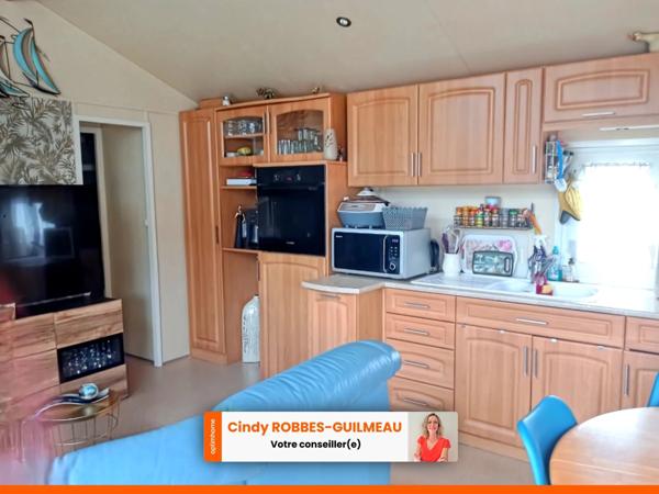 🏡 Mobil home à vendre de 35m² sur terrain clos à 800 m de la plage - LINGREVILLE