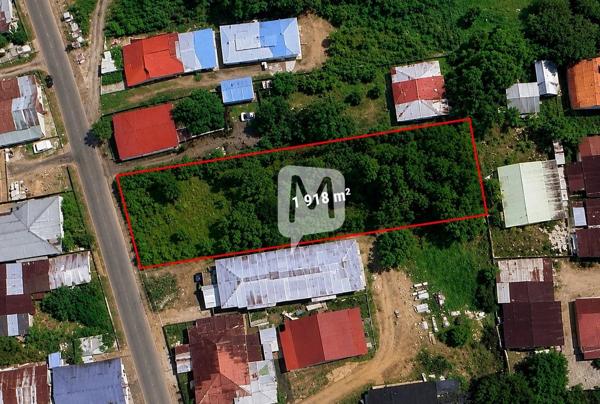 DPT GUYANE, à vendre CAYENNE terrain de 1 918 m² constructible