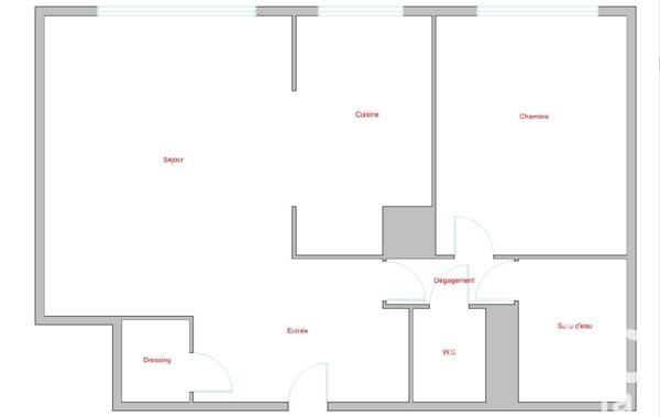 Apartment for sale 2 rooms 44 m² Paris 18