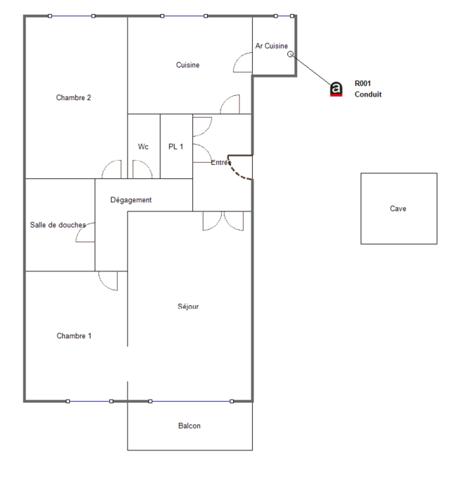 Appartement à vendre 3 pièces 74 m² Le Havre