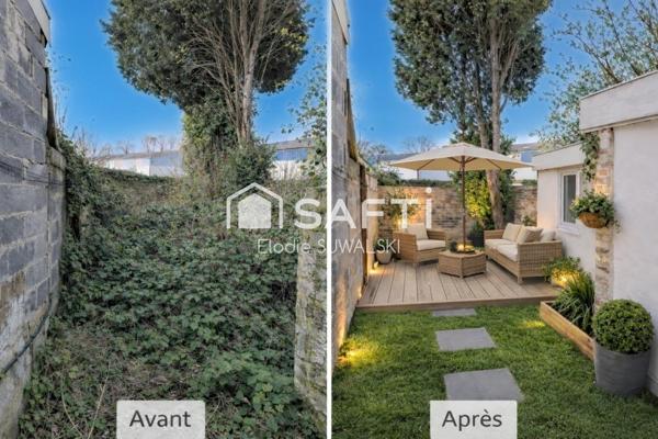 Maison 4 chambres avec jardin dans secteur calme du Valenciennois