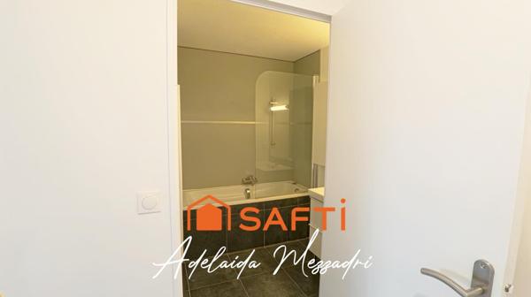 Quartier de l’Archet - lumineux 3 pièces avec vue jardin, piscine et mer - 71m2