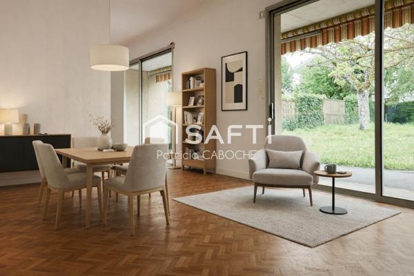 Maison  4 ch + 1 bureau au calme , jardin et garage