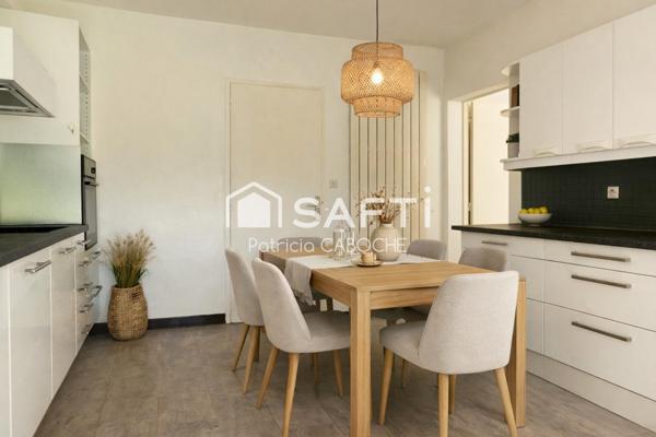 Maison  4 ch + 1 bureau au calme , jardin et garage