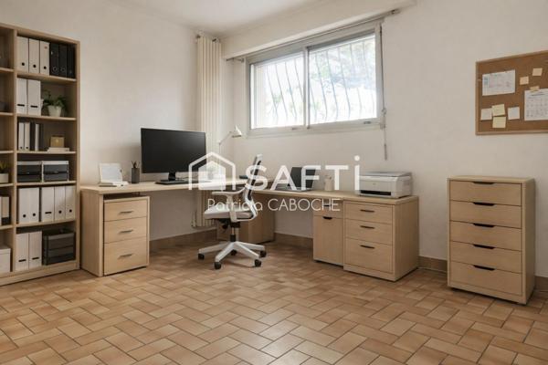 Maison  4 ch + 1 bureau au calme , jardin et garage