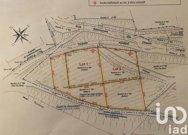 Terrain à vendre 1 420 m² Issor