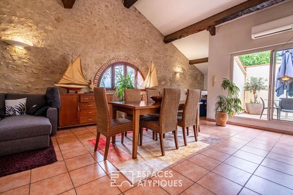 Appartement de charme dans un ancien chai rénové